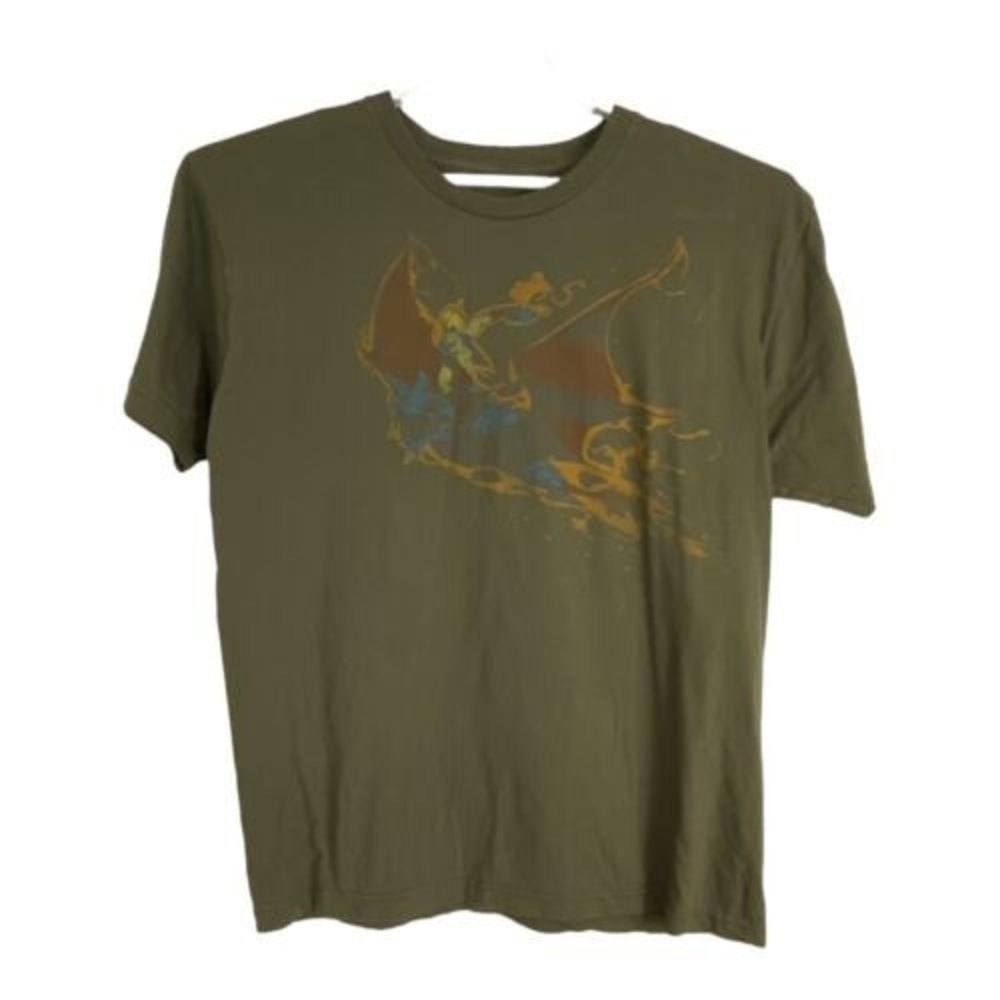 Valve Mens Unisex Tee Shirt Size XL Green Anime Jeannie Short Sleeve